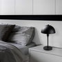 Opviq Togg - 14807 Lámpara de Mesa Metálica Negra